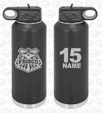 Frisco Ice Hockey Stainless Steel 32 oz Polar Camel Water Bottle