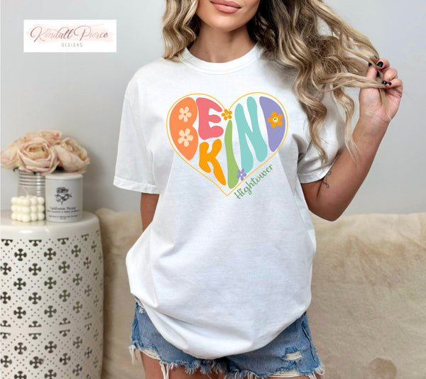 Be Kind White Short Sleeve T-Shirt