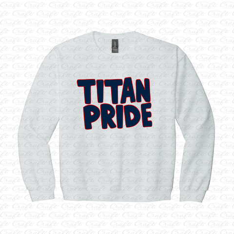 Centennial Titan Pride White Sweatshirt