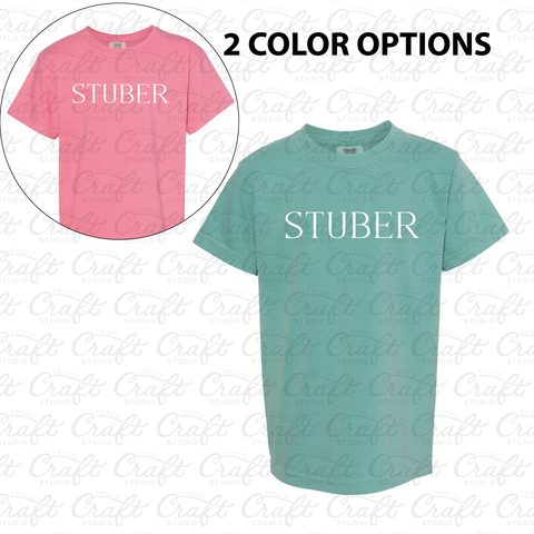 Stuber Comfort Color Shirts