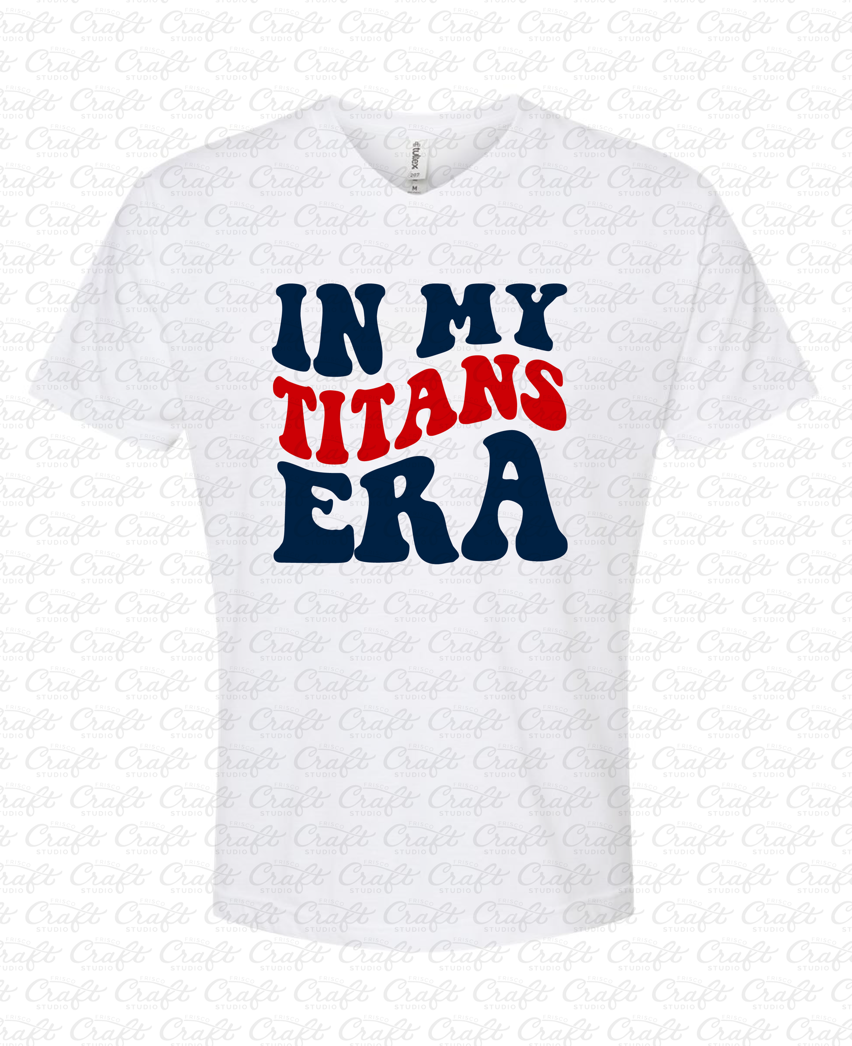 Curtsinger Teachers In My Titans Era V-Neck T-Shirt