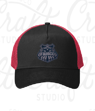 Frisco Ice Hockey Leather Logo Hat