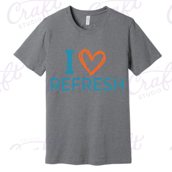 I Heart Refresh-Bella Canvas (NS)