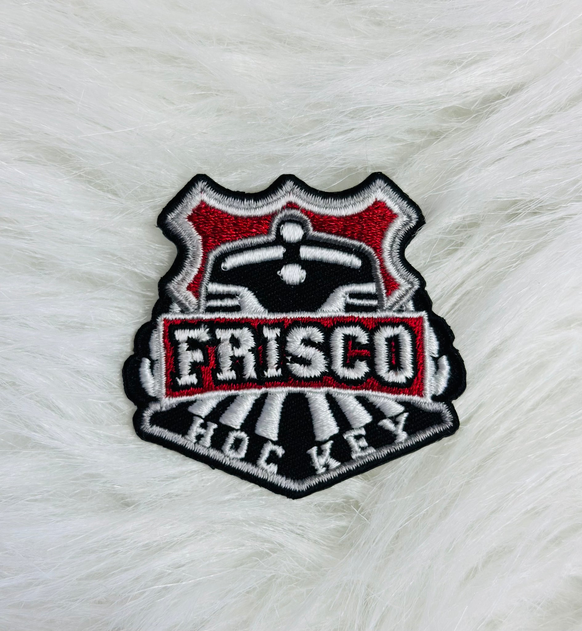 Frisco Ice Hockey Embroidered Heat Transfer Patch