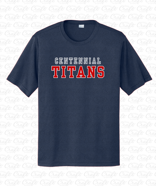 Centennial Titans Dri-Fit Short Sleeve T-Shirt