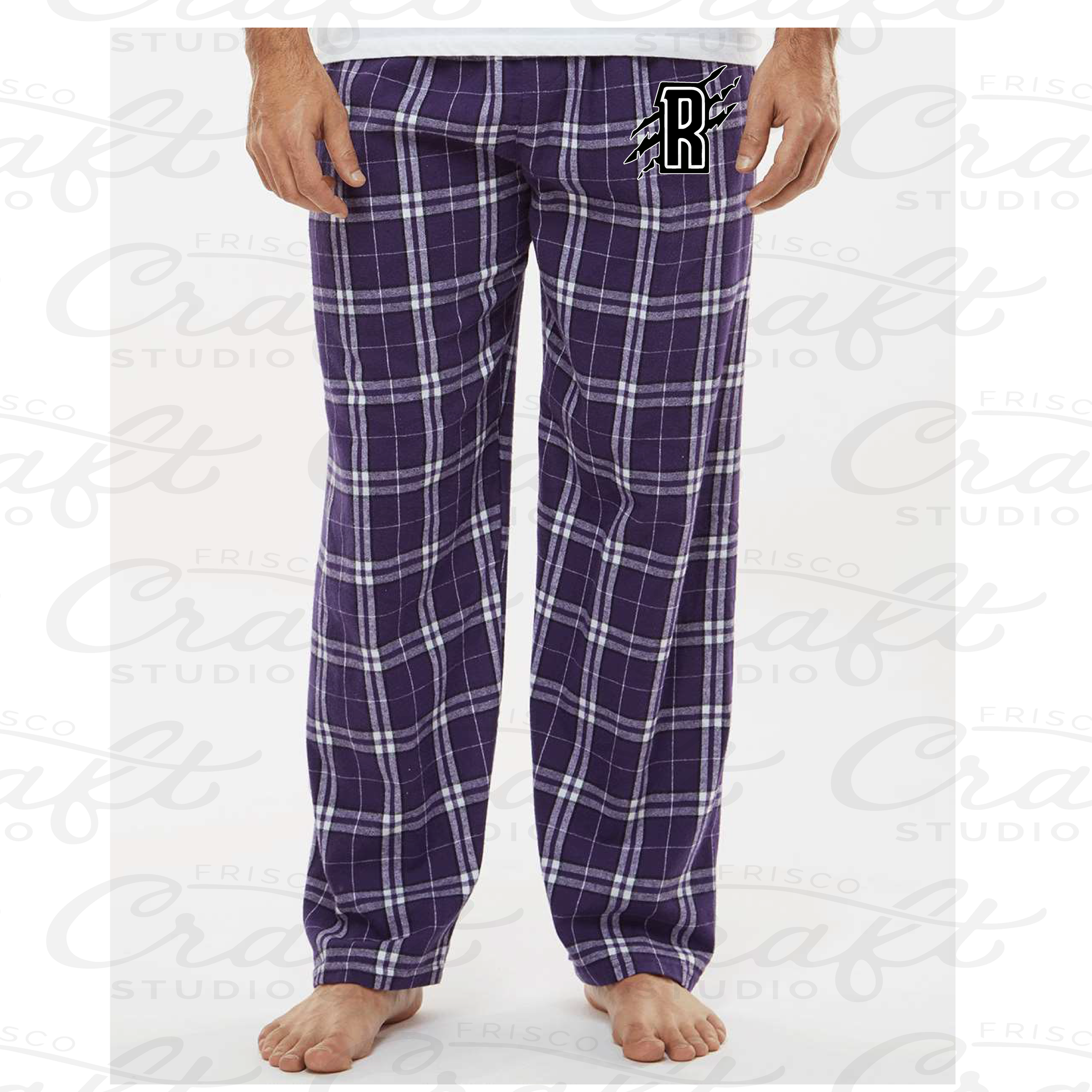 Rushing Raptors Flannel Pajama Pants